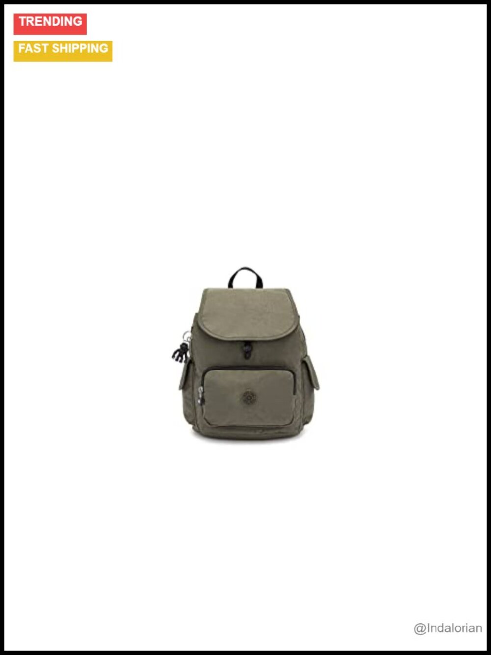Lightweight Nylon Water Resistant Daypack Backpack Travel Work